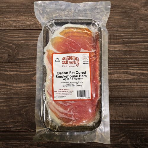 Bacon Fat Cured Sliced Ham  4oz